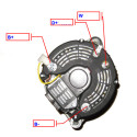 Alternador Volvo Penta KAD e KAMD-8