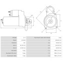 Motor de arranque Fiat DUCATO 2.8-1