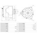 Alternador Fiat ULYSSE 2.1-1