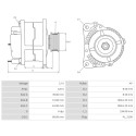 Alternador Volkswagen MULTIVAN 2.5-1