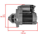 Motor de arranque Toro ZD530_1